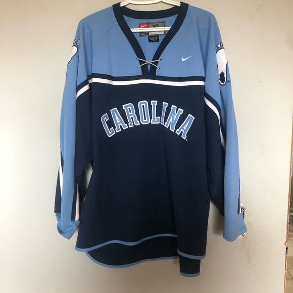 Vintage Nike North Carolina Tar Heels Hockey Jersey - Picture 1 of 4